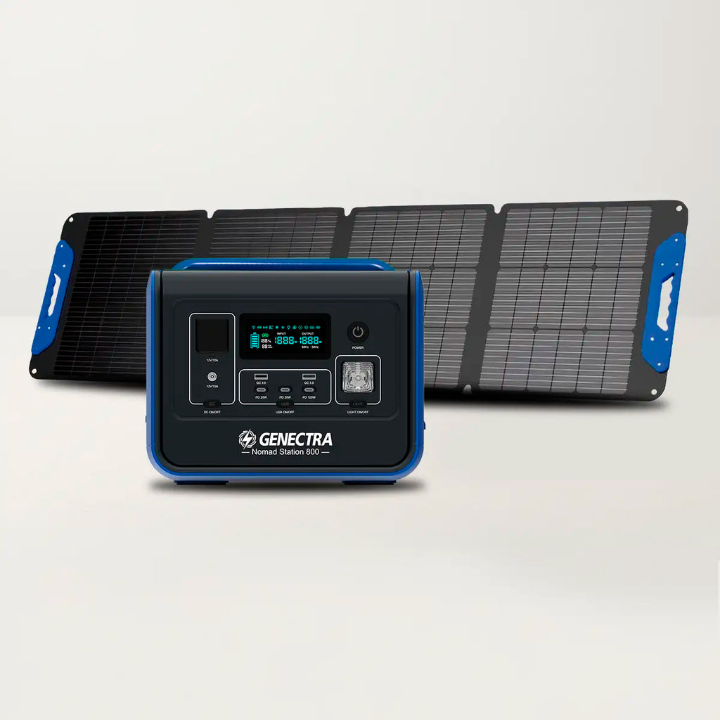 KIT NOMAD STATION 800 + PANEL 200W