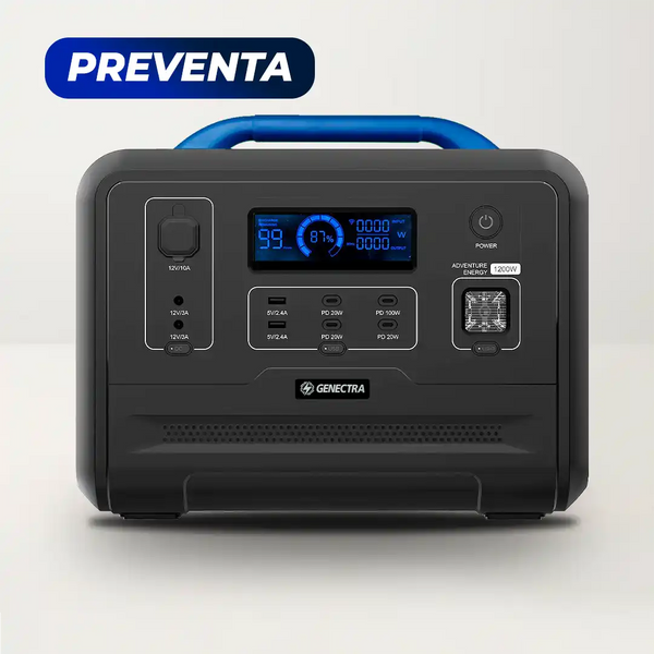 Estación de Energía Solar ADVENTURE ENERGY 1200