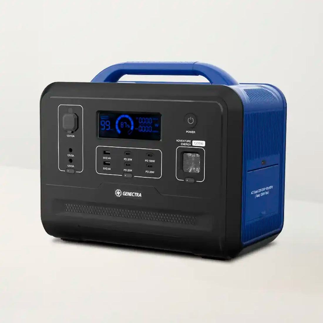 Estación de Energía Solar ADVENTURE ENERGY 1200w 960Wh