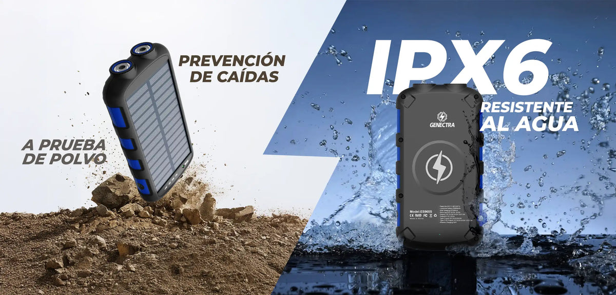 Powerbank Solar Armour 20k Genectra