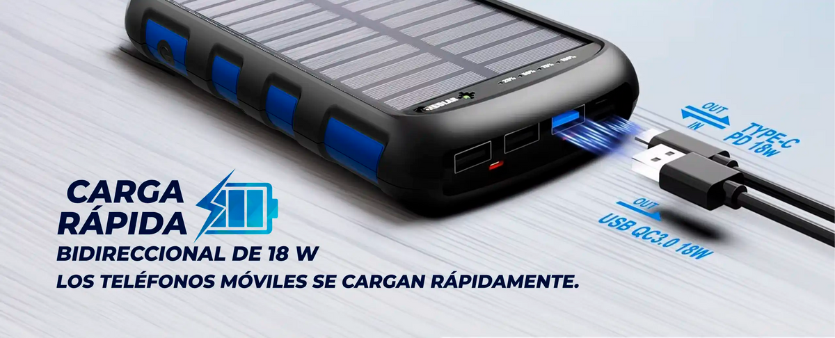 Powerbank Solar Armour 20k Genectra