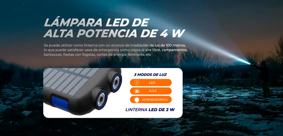 Powerbank Solar Armour 20k Genectra